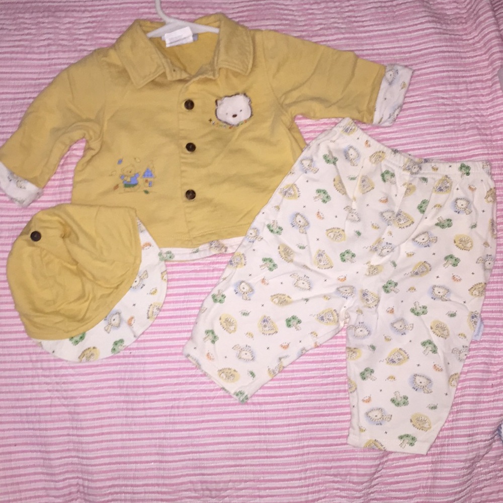 Vitamins Baby| 3 Piece Little Bear set